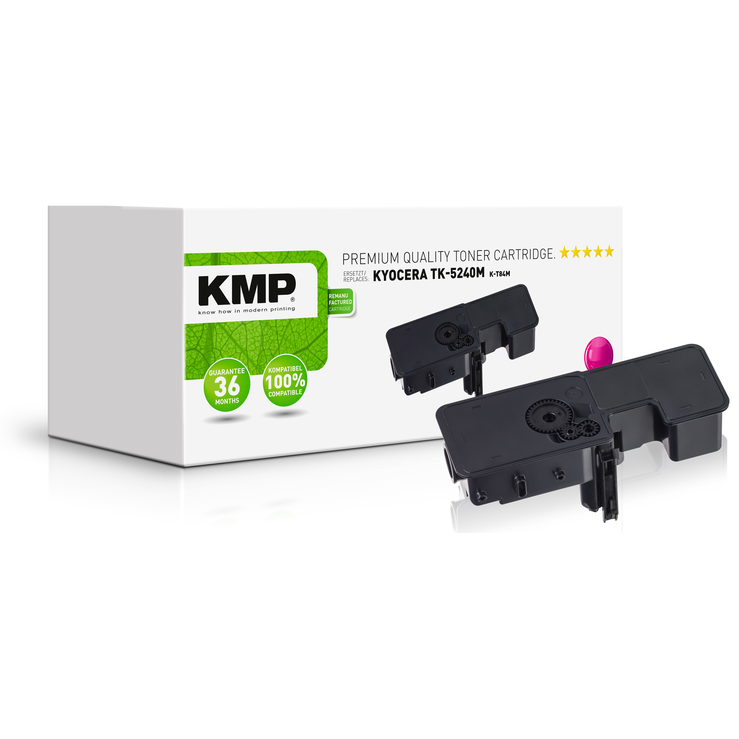 Toner Magenta (1T02R7BNL0) KMP Toner TK5240M Kyocera (1T02R7BNL0) für magenta