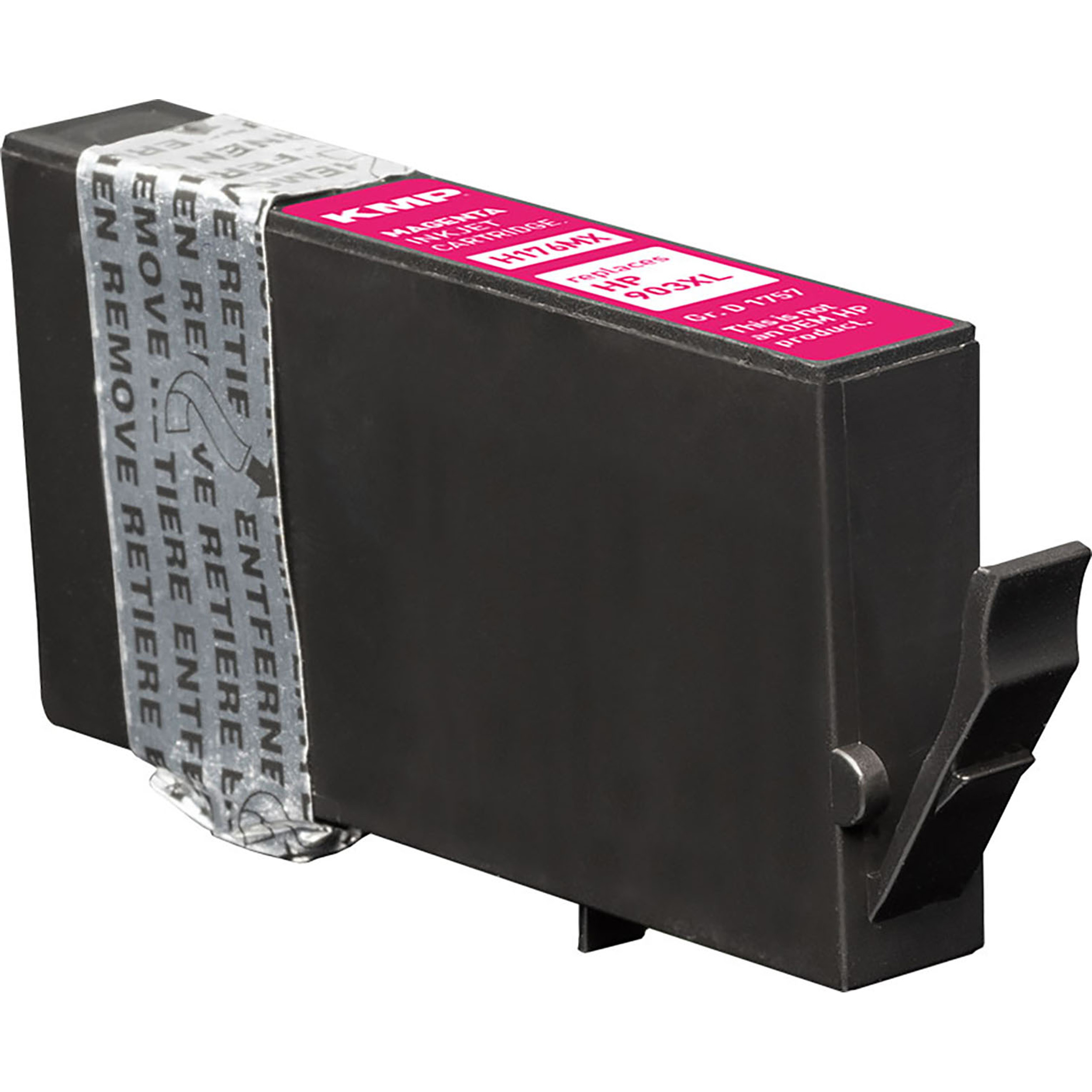 Cartridge (T6M07AE) Tintenpatrone Magenta (T6M07AE) für HP Ink 903XL KMP magenta