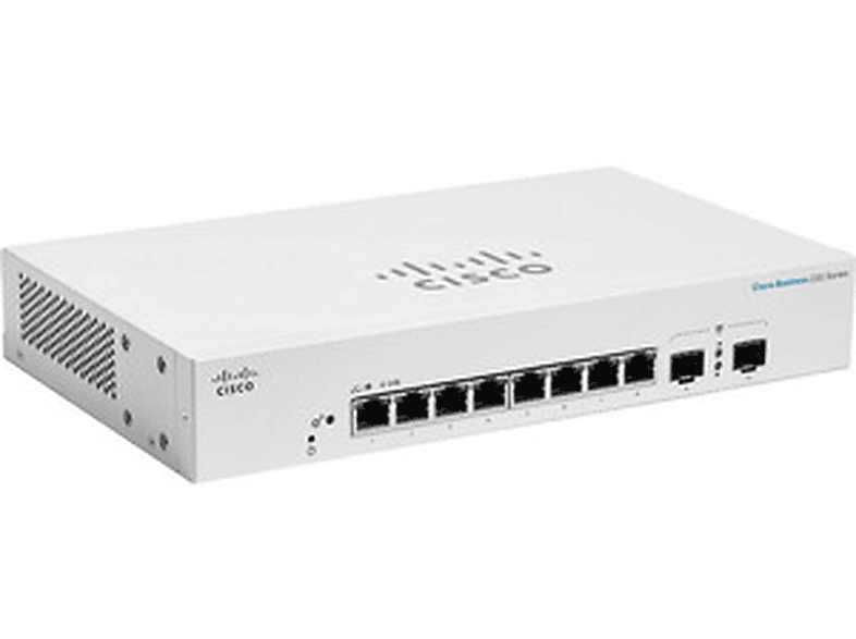 Switch Cisco CBS220-8T-E-2G – 10 Porte (8 Gigabit + 2 Combo) – Nuovo Sigillato