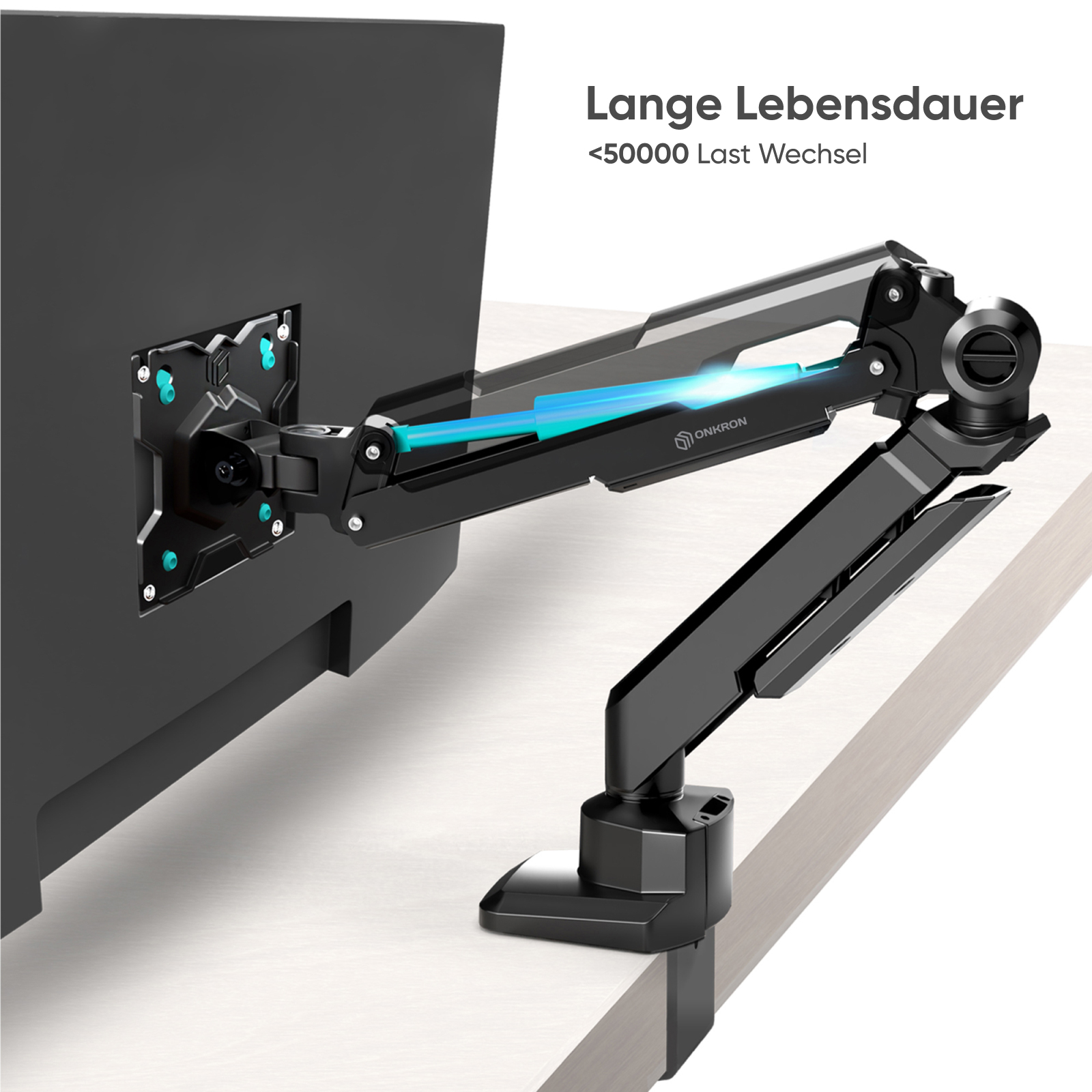 ONKRON 13-34 Zoll, schwenkbar, neigbar, Monitor Halterung 75/100 VESA