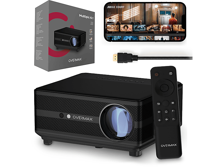 OVERMAX Multipic Projektor(Full-HD, 6.1 7000 Lumen)