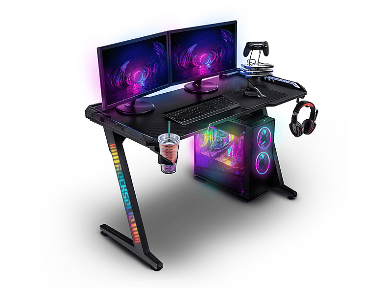 ELITE Rocksolid RGB-Beine Infinity 2.0 Gamingtisch