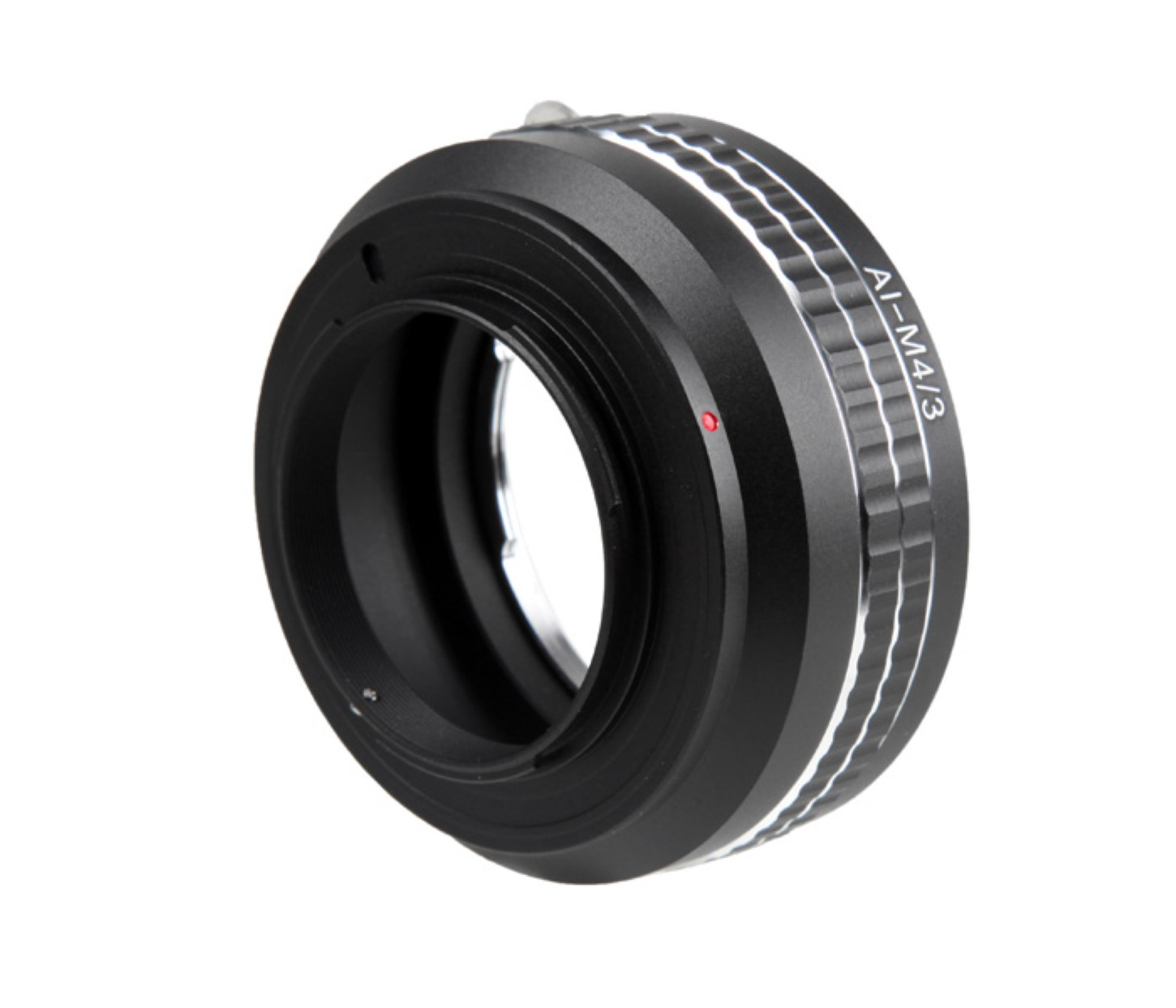 AYEX Nikon F-Objektive Adapter, Black Thirds Micro Adapter, Four an