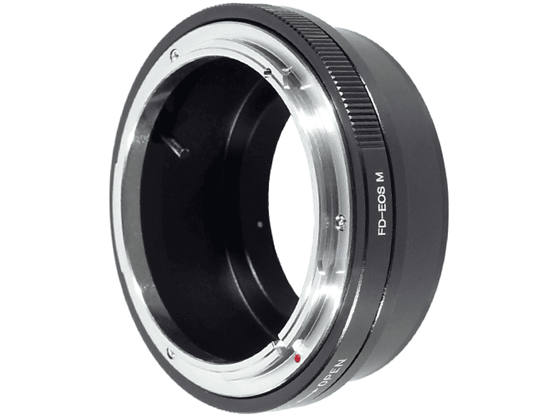 AYEX Objektiv-Adapter für FD Adapter, Kamera, Black Objektive Canon M Canon EOS an