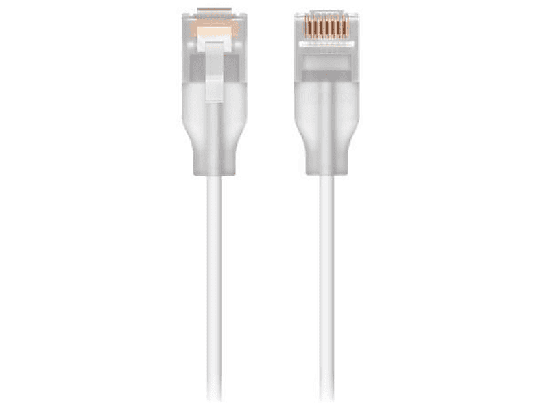 Ubiquiti UACC-CABLE-PATCH-EL-C6A-5M-W - Cat6a Netzwerk Kabel 5 Meter