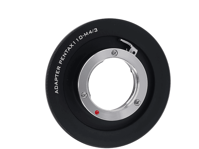 AYEX Objektivadapter Pentax 4/3 Black Kameras, Objektive 110 Micro Adapter, an