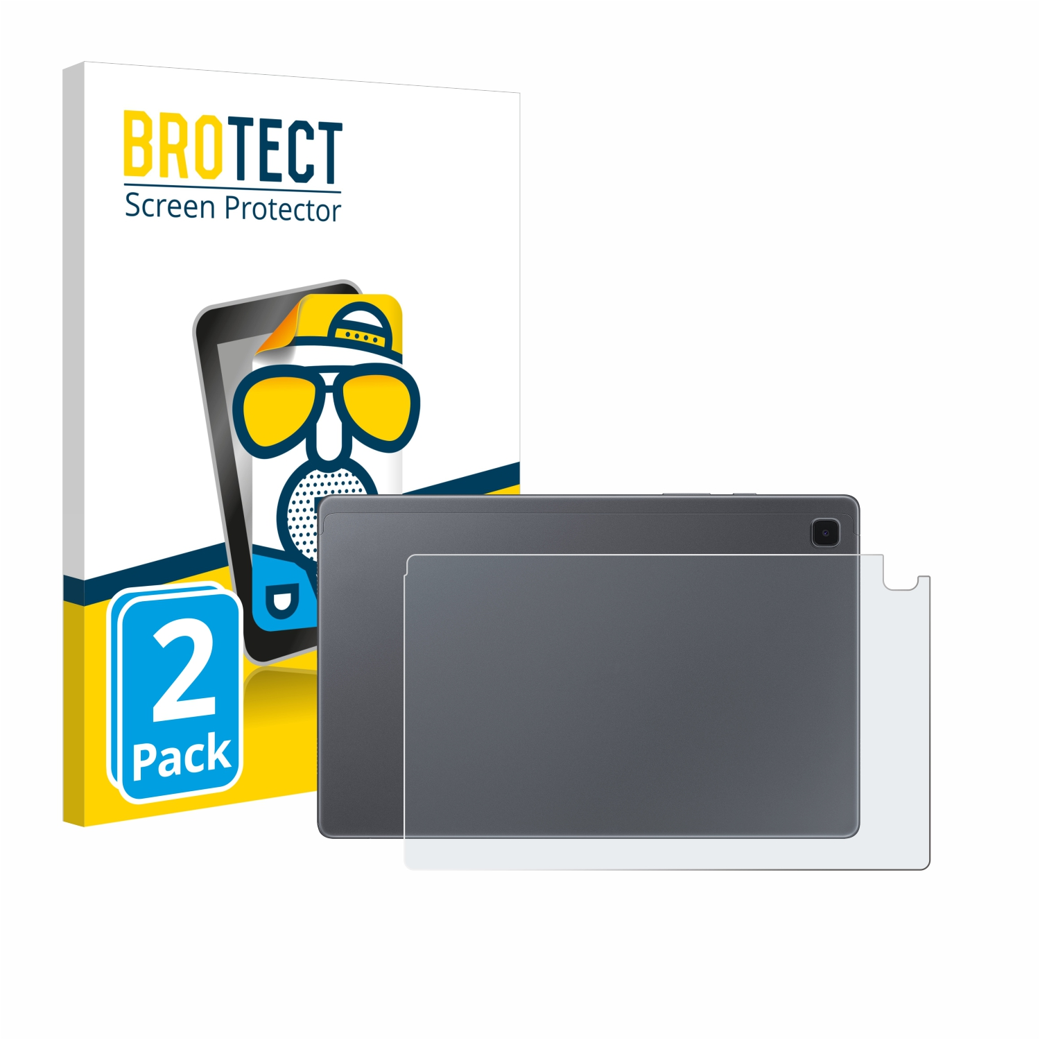 BROTECT 2x Galaxy Samsung A7 Schutzfolie(für matte Tab 10.4 2020) LTE
