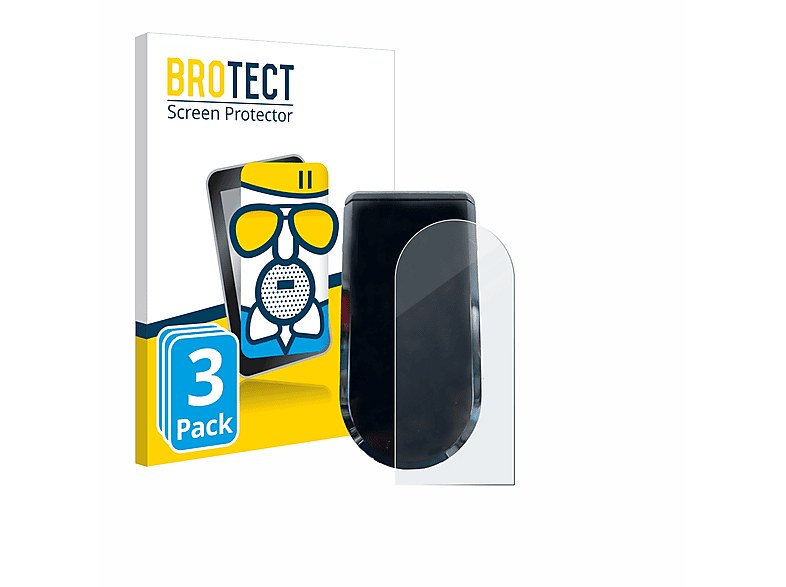 BROTECT 3x Airglass matte Schutzfolie(für Egret Pro)