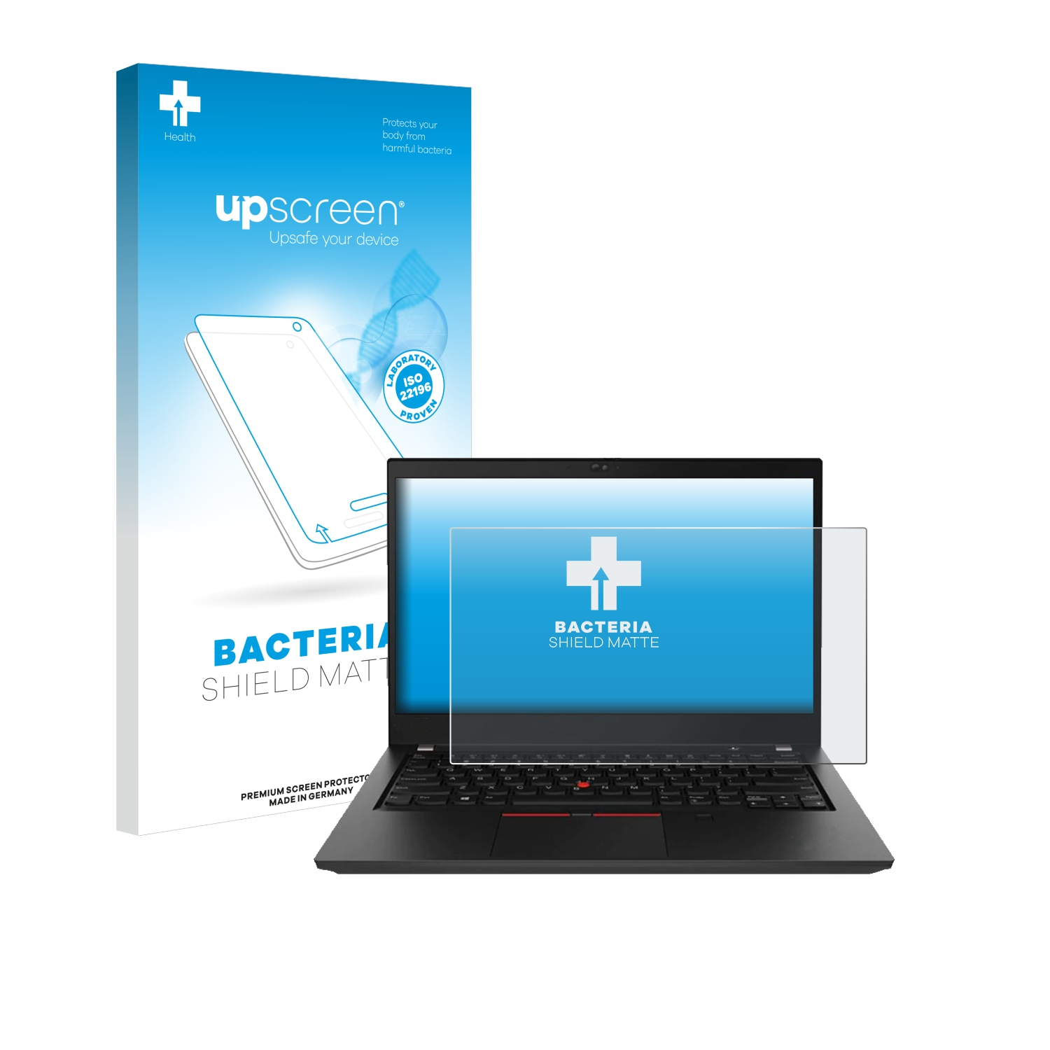 UPSCREEN antibakteriell entspiegelt matte Lenovo Non-Touch) ThinkPad Schutzfolie(für T490