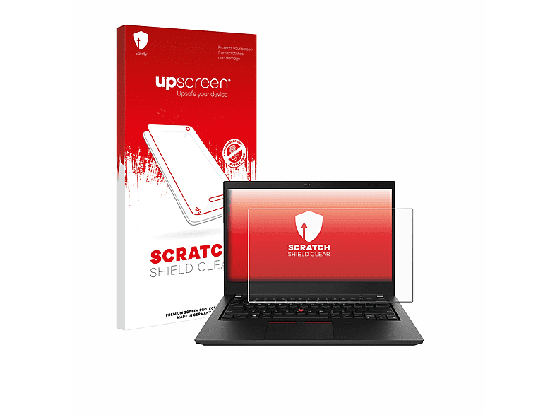 Schutzfolie(für UPSCREEN ThinkPad Lenovo T490 Non-Touch) klare Kratzschutz