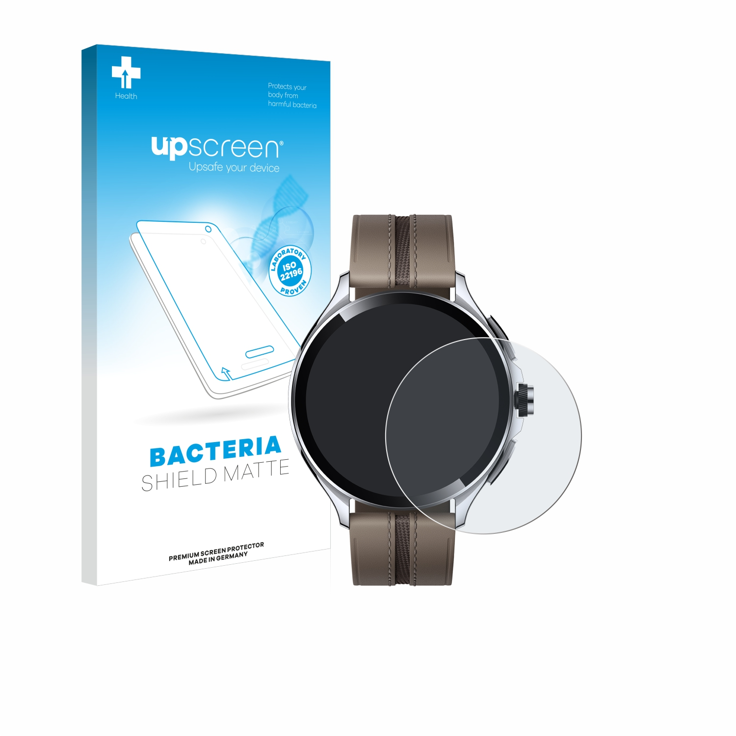 matte Xiaomi Watch 2 antibakteriell entspiegelt Pro) Schutzfolie(für UPSCREEN
