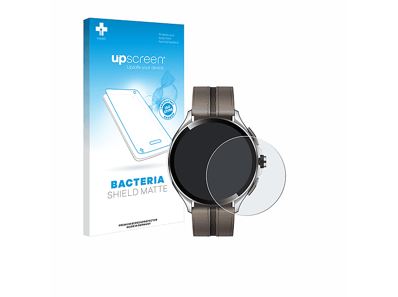 UPSCREEN 2 Schutzfolie(für Xiaomi Pro) Watch antibakteriell entspiegelt matte