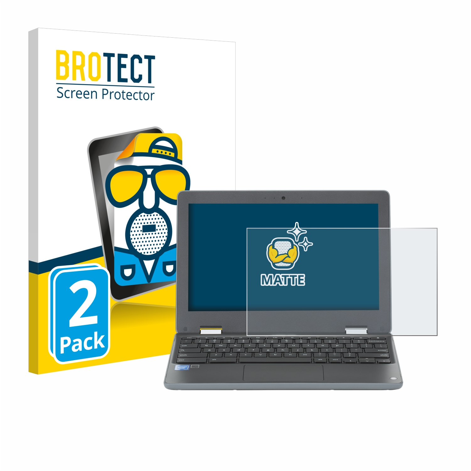 Chromebook BROTECT Schutzfolie(für ASUS matte C214MA Flip 2x Non-Touch)