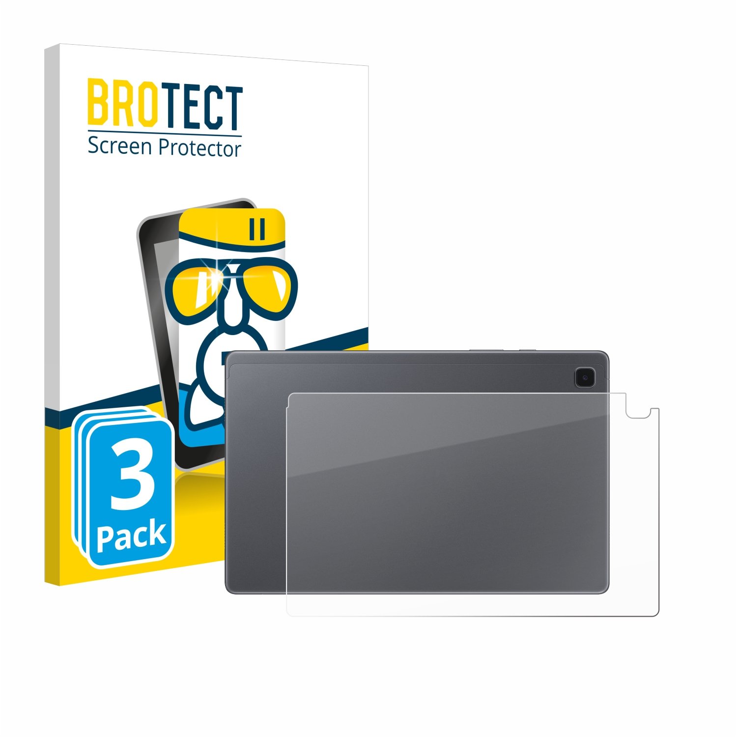 BROTECT 3x Airglass Samsung 2020) Schutzfolie(für 10.4 Galaxy Tab klare A7 LTE