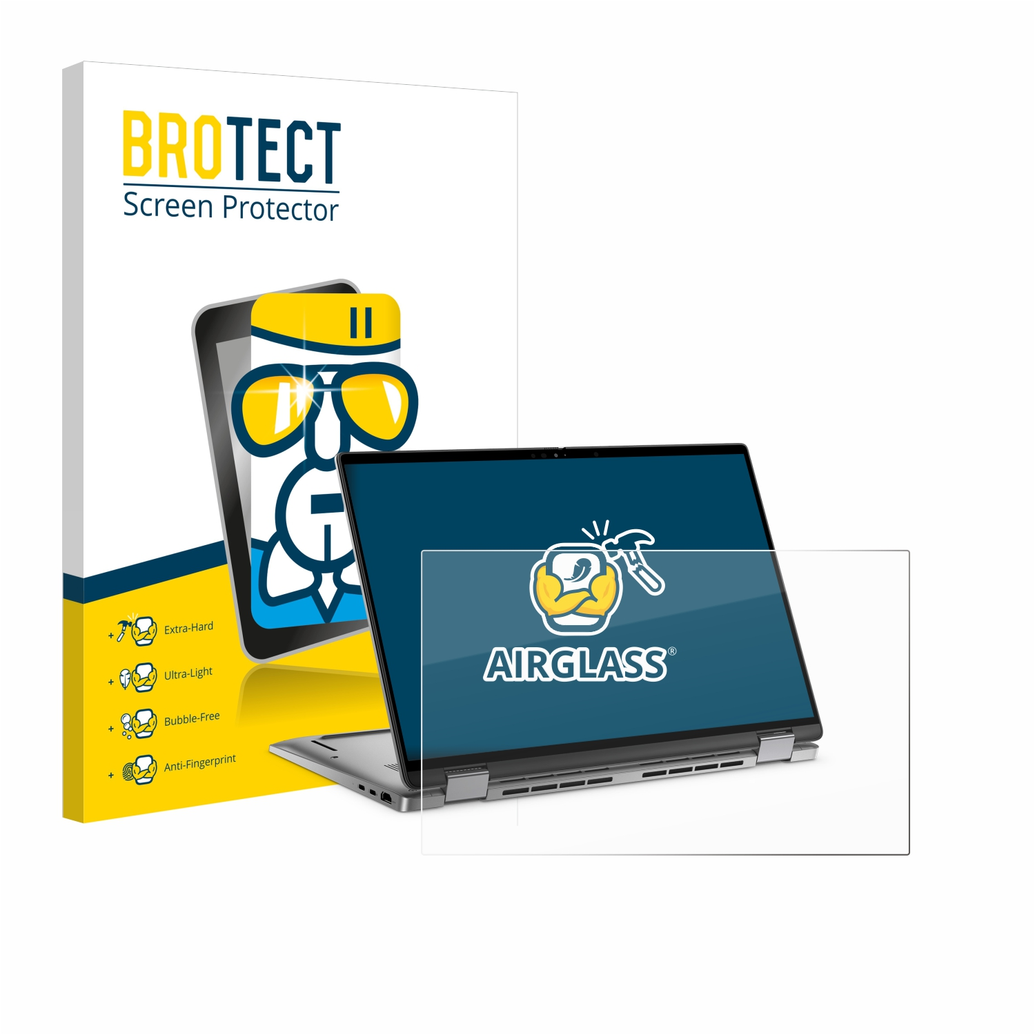 BROTECT klare Latitude Schutzfolie(für 7440 Laptop) Airglass Dell