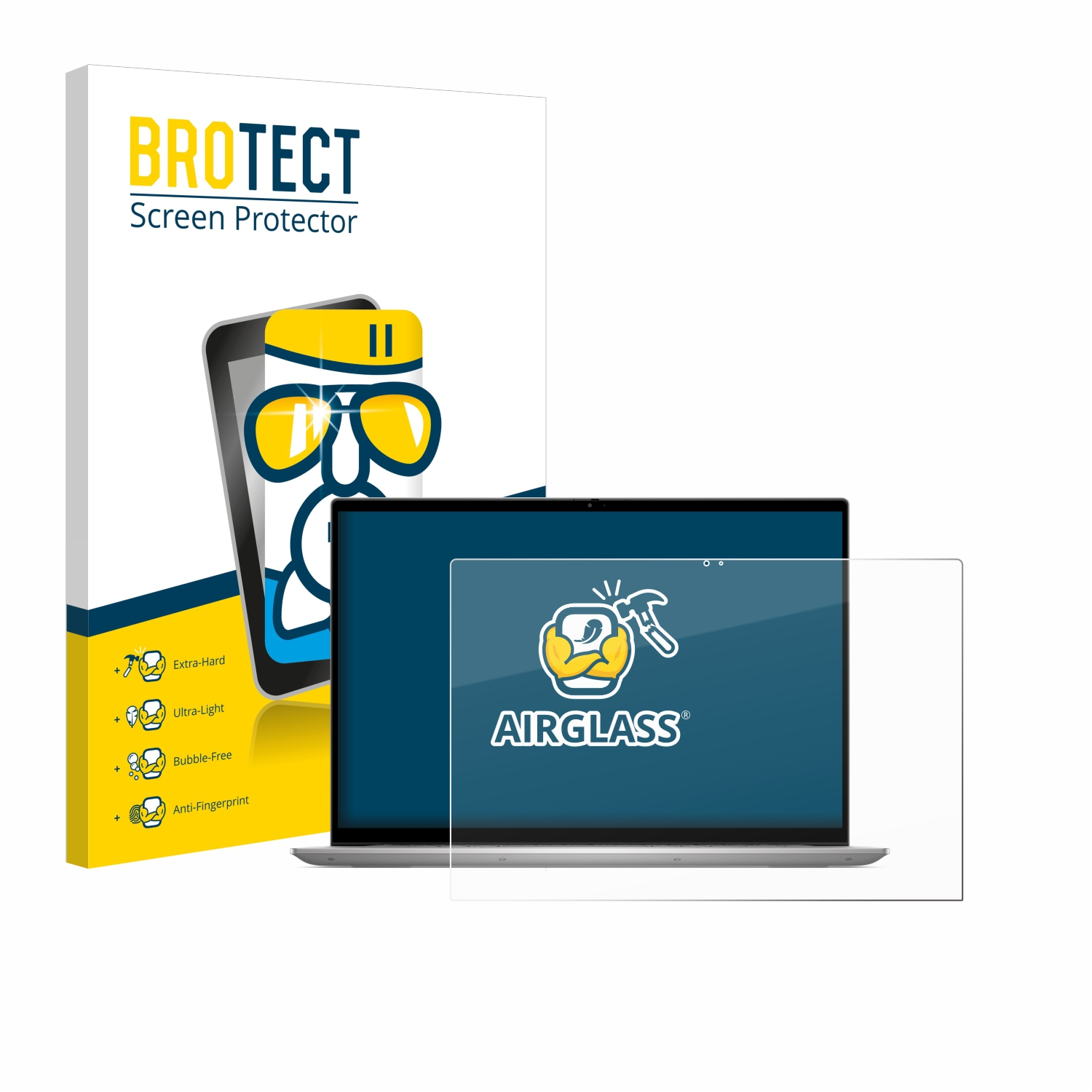 BROTECT Airglass klare Schutzfolie(für Dell 16 Inspiron 5630)