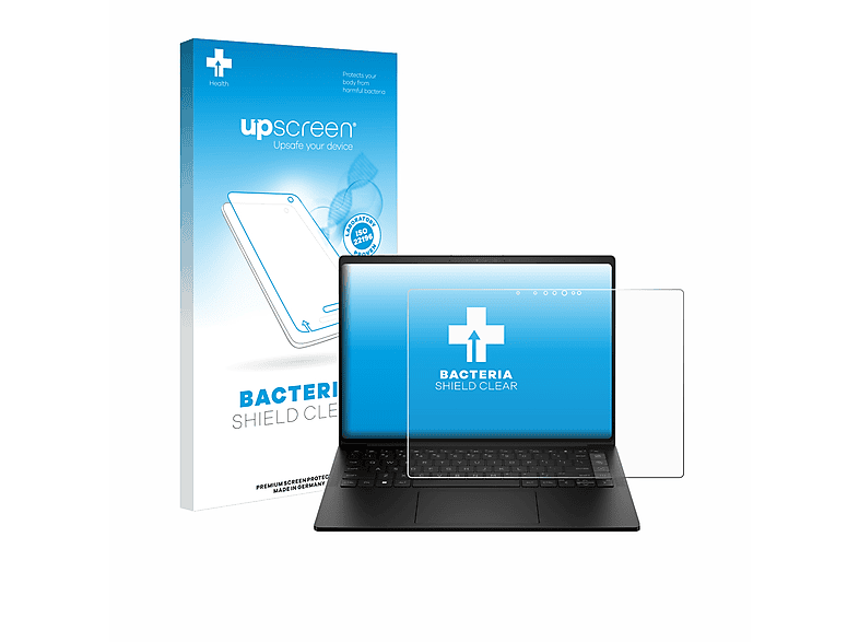 UPSCREEN antibakteriell klare Schutzfolie(für HP Dragonfly Pro)