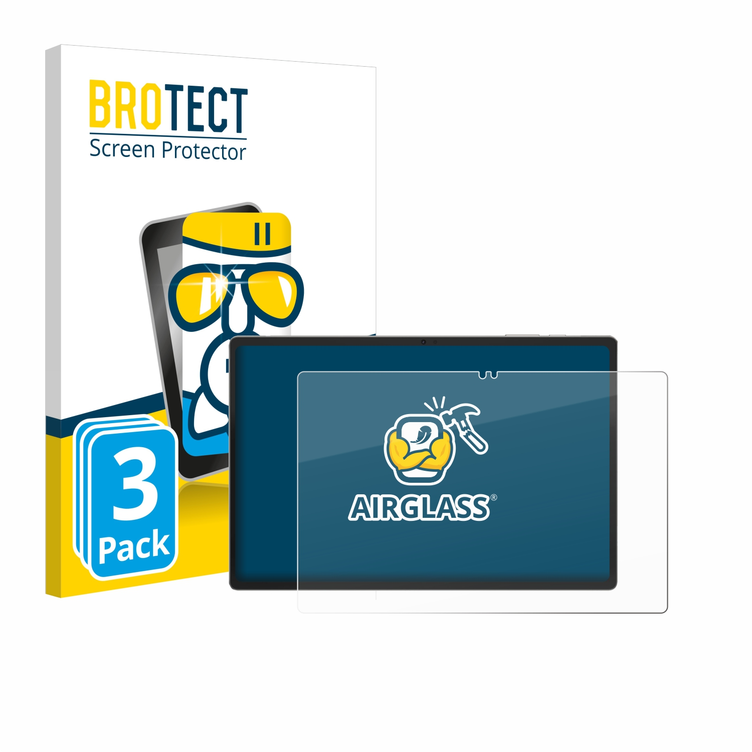 BROTECT 3x Airglass Schutzfolie(für EZpad Jumper Pro) M11 klare