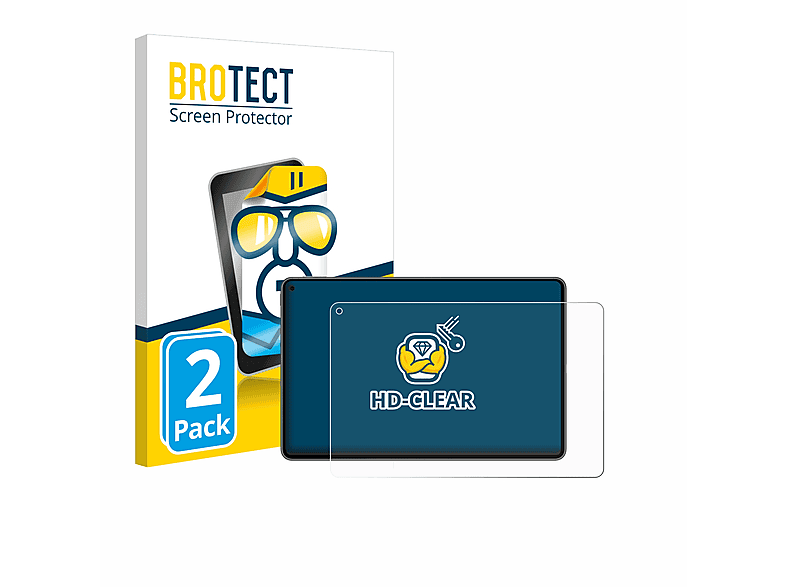BROTECT 2x klare Schutzfolie(für Huawei MatePad Pro 11 2024)