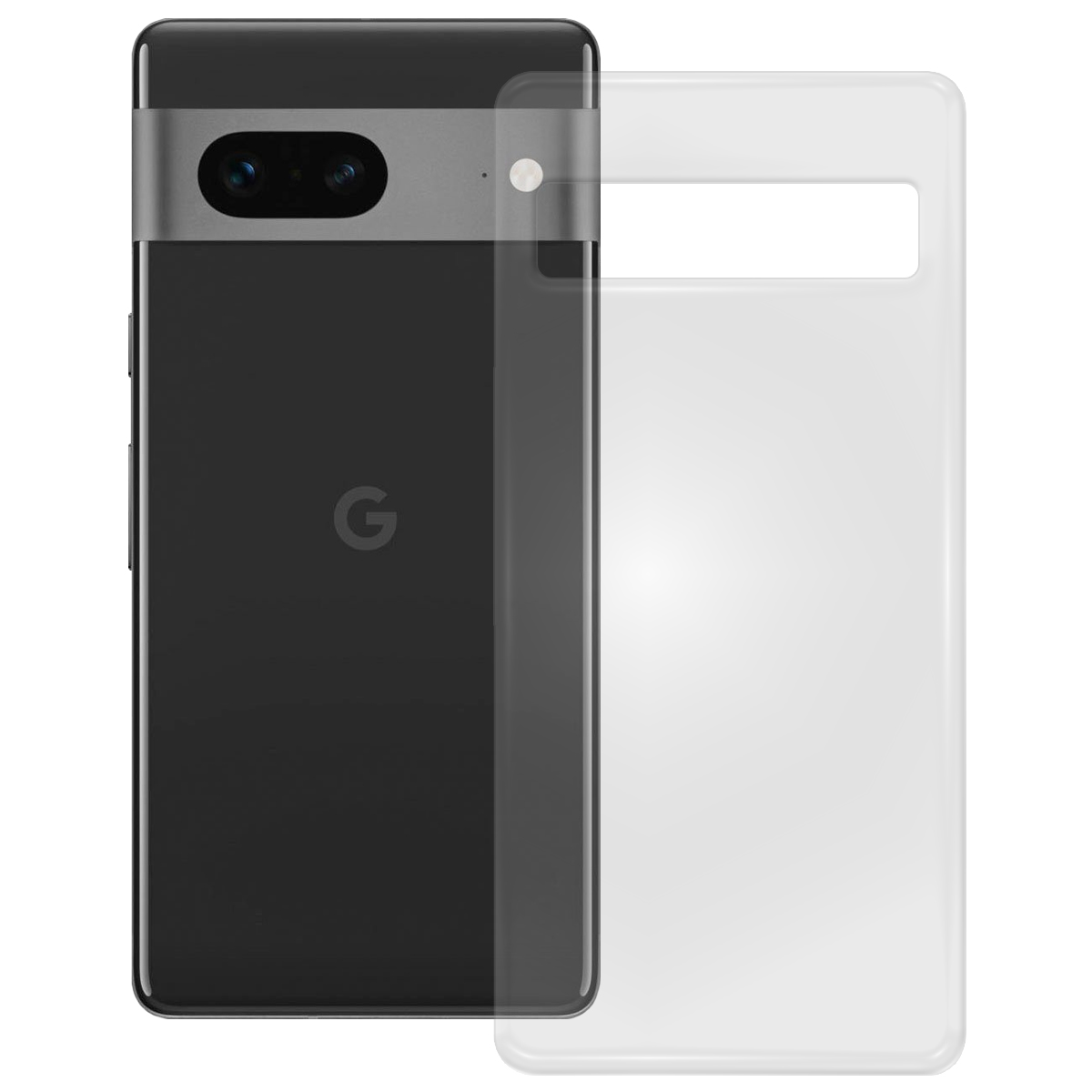 Google, PEDEA transparent 8, Case, TPU Pixel Backcover,