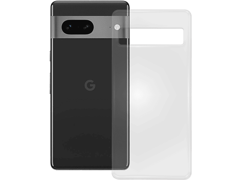 Backcover, transparent Google, Pixel Case, 8, PEDEA TPU