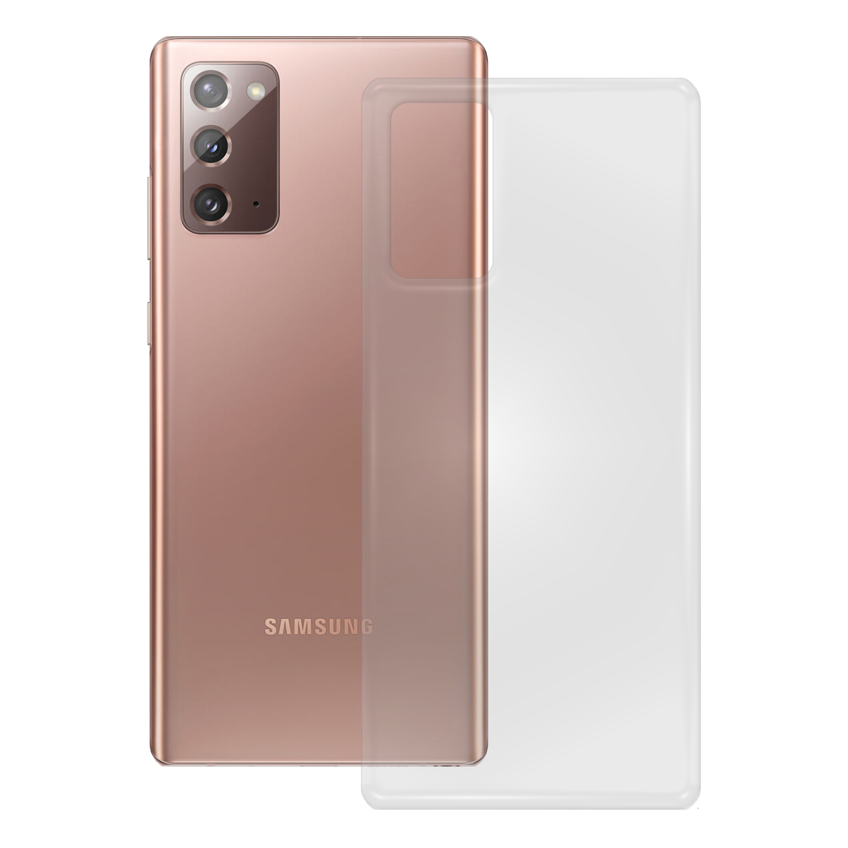 Case, Galaxy Backcover, Note Samsung, 20, PEDEA transparent TPU