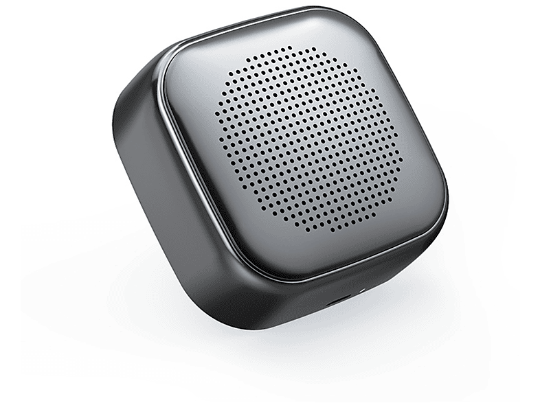 BYTELIKE Kabelloser Bluetooth-Lautsprecher, Mini-Subwoofer, Draußen Tragbar, 360°-Panorama-Soundeffekt Bluetooth-Lautsprecher, Schwarz