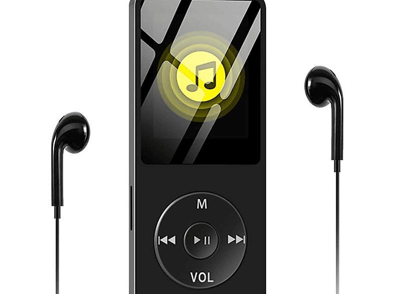 ELKUAIE 8GB MP3Musikspieler MP3Player (64 GB, Schwarz) MediaMarkt