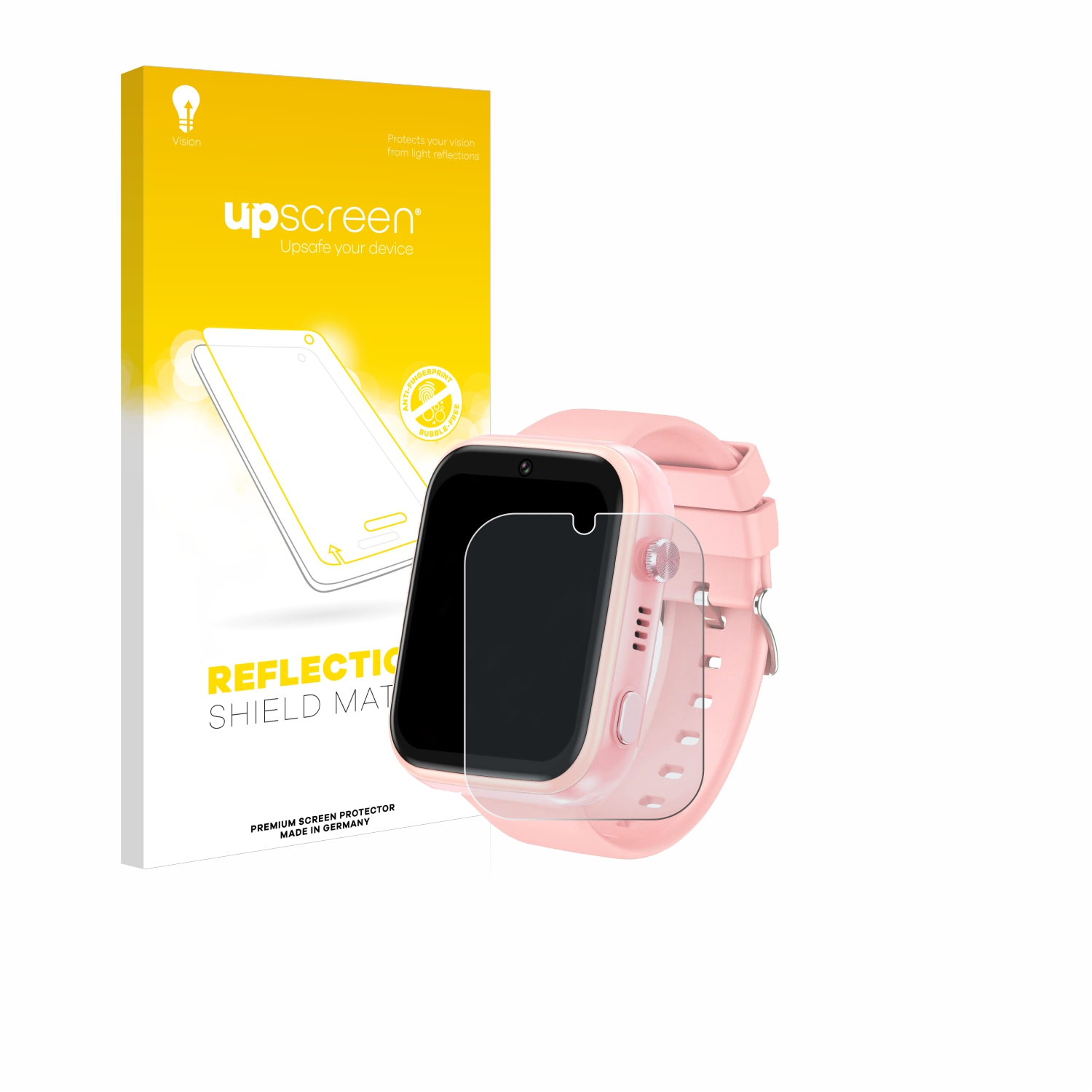 UPSCREEN entspiegelt jianyana 4G Schutzfolie(für Kids matte Smartwatch)