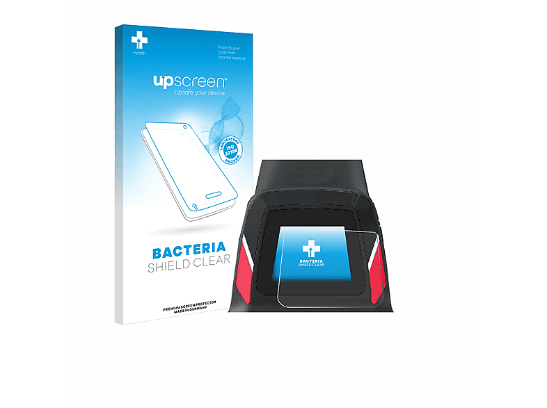 UPSCREEN antibakteriell klare Schutzfolie(für Motocaddy S1 (2022)) Trolley Electric