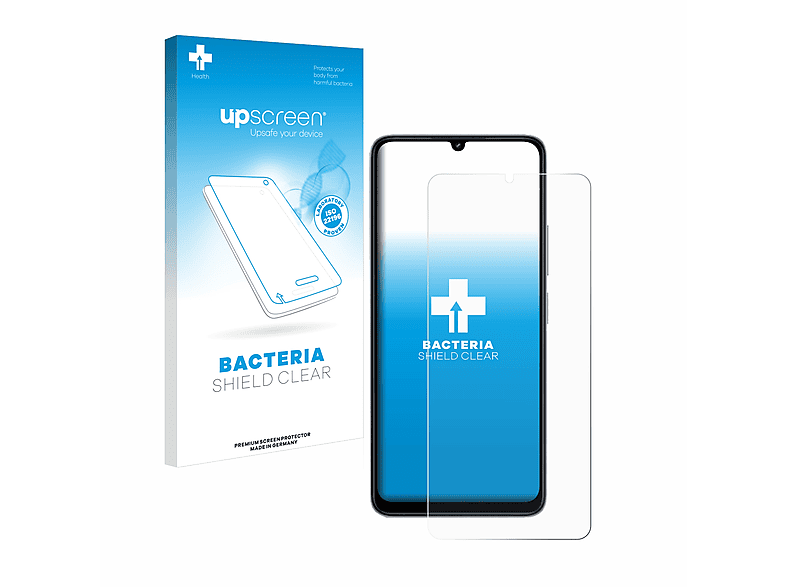 UPSCREEN antibakteriell klare Schutzfolie(für Xiaomi Redmi 13R)