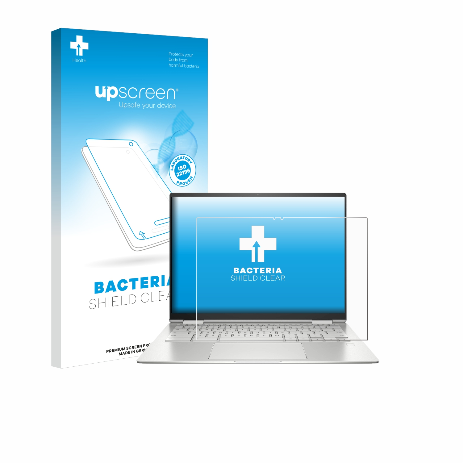 UPSCREEN antibakteriell klare Schutzfolie(für HP Chromebook) Elite C1030