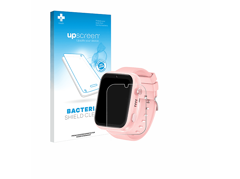 UPSCREEN antibakteriell klare Schutzfolie(für jianyana 4G Kids Smartwatch)