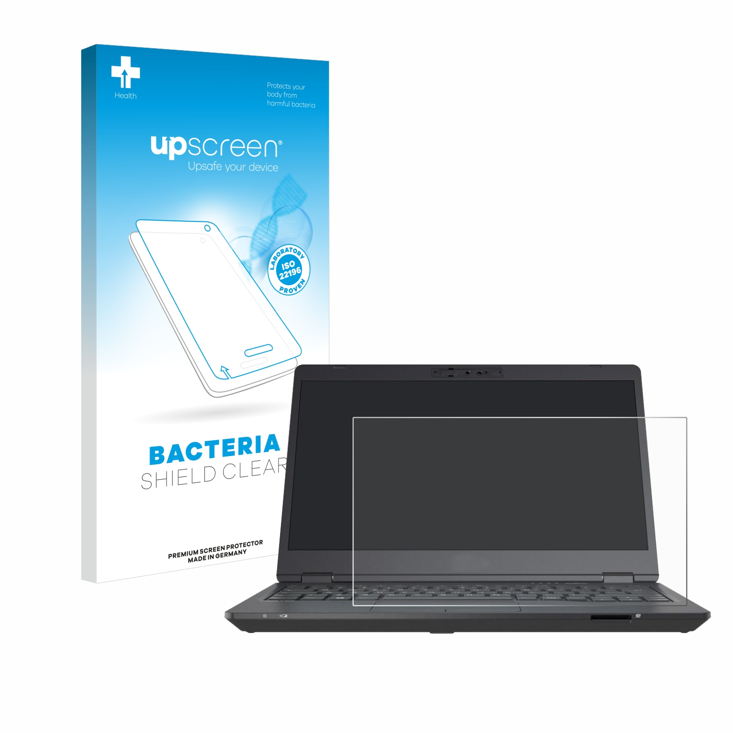UPSCREEN antibakteriell klare Schutzfolie(für U7310) Lifebook Fujitsu