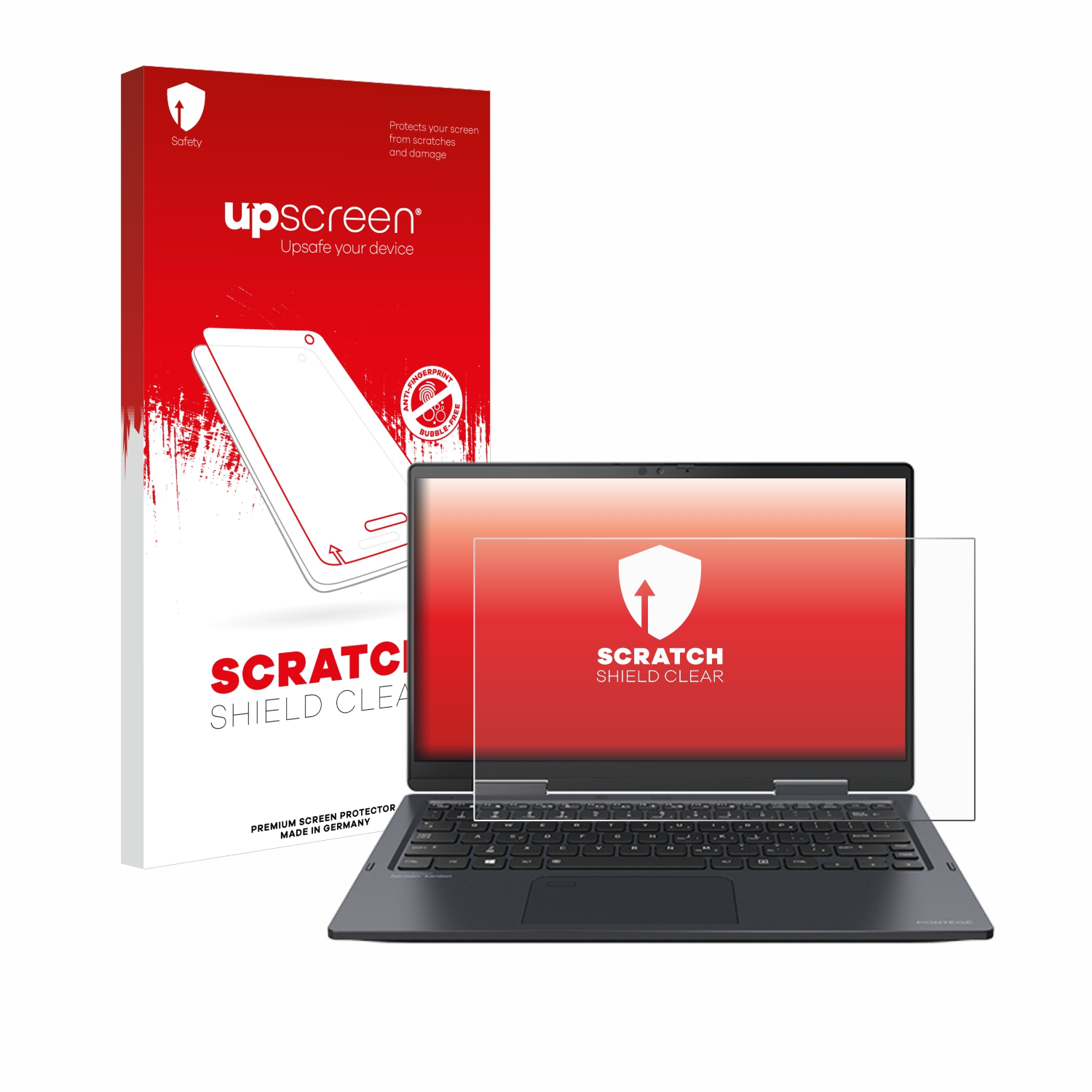 UPSCREEN Kratzschutz klare Schutzfolie(für Dynabook Portege X30W-J)