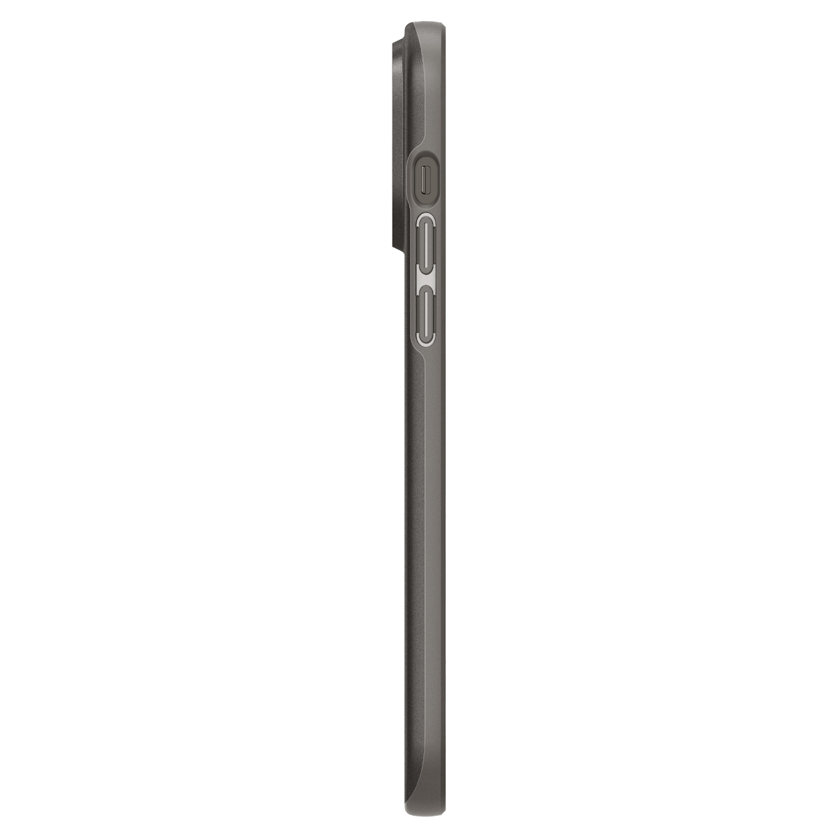 SPIGEN Spigen Thin Full Hülle Apple, 14 iPhone Fit für (Gunmetal), 14 Max, Pro - Pro Max Cover, Multicolor iPhone