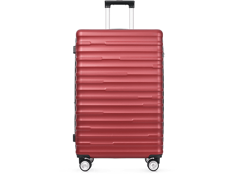 MERAX 033R Hochwertiges ABS-Gepäck, TSA-Schloss, 4 Räder Koffer