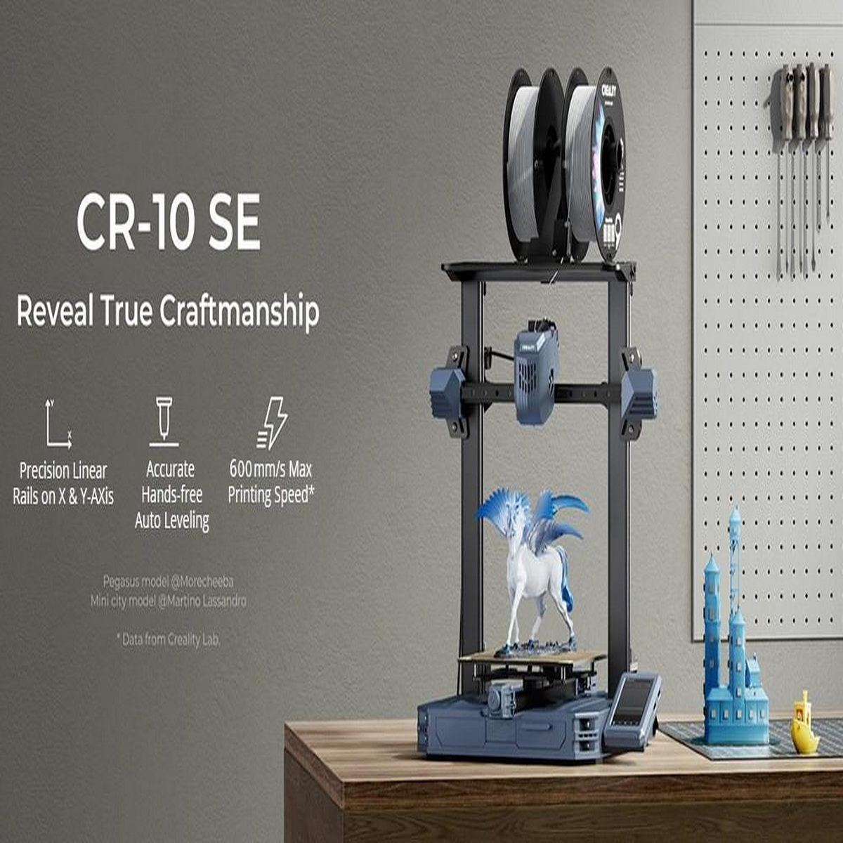 CREALITY 3D-Drucker CR-10 Netzwerkfähig FDM SE WLAN
