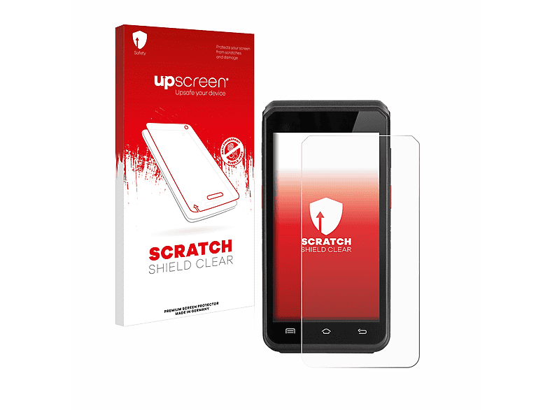 UPSCREEN Kratzschutz klare Schutzfolie(für ingenico Axium EX6000