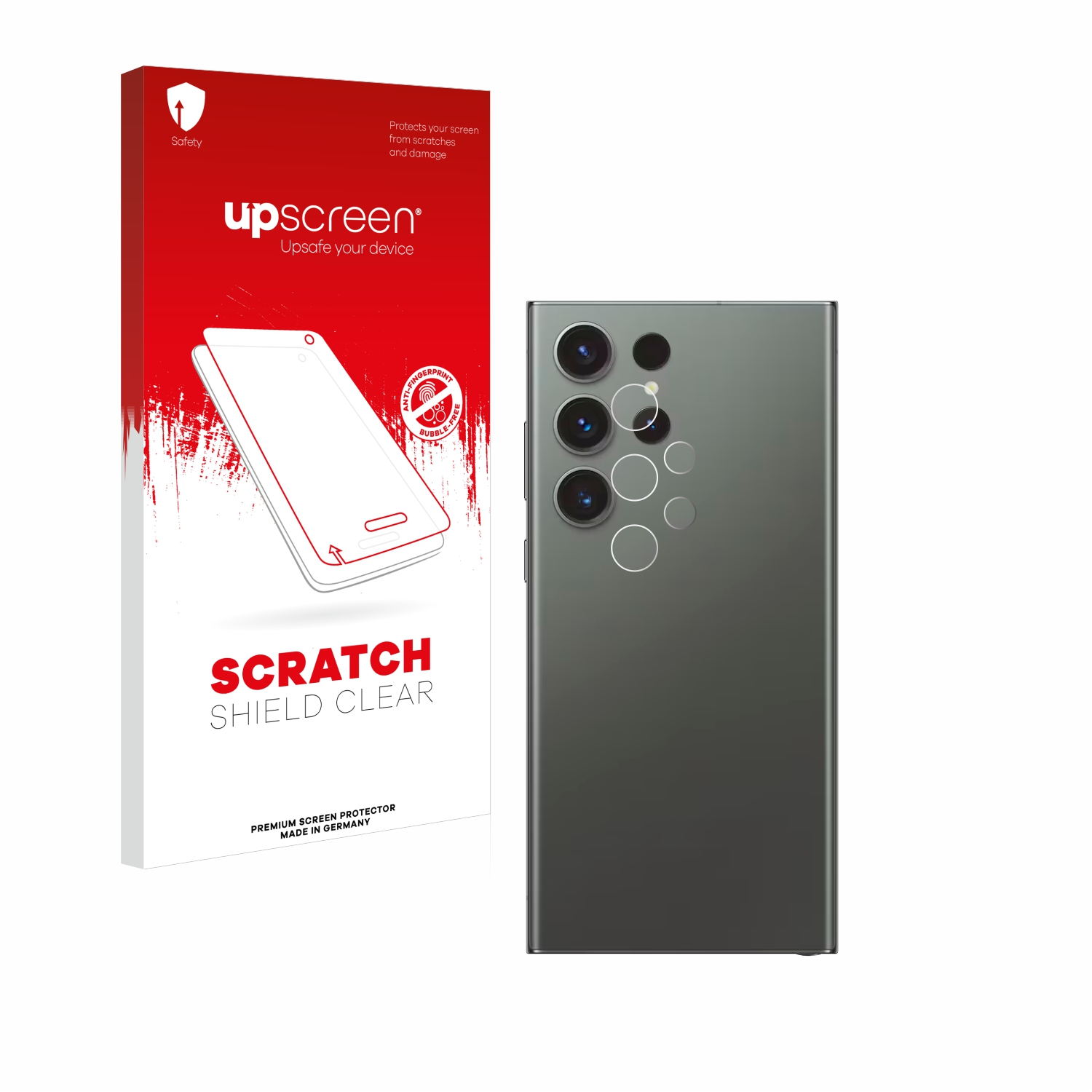 UPSCREEN Kratzschutz klare Schutzfolie(für Samsung Edition) S23 Enterprise Ultra Galaxy