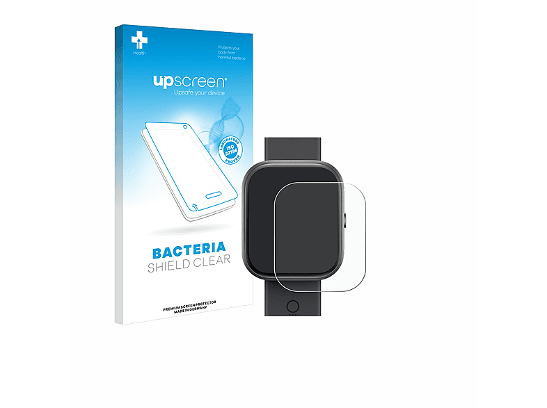 UPSCREEN antibakteriell klare Schutzfolie(für Nothing CMF Watch Pro) | Smartwatch Schutzfolien & Gläser
