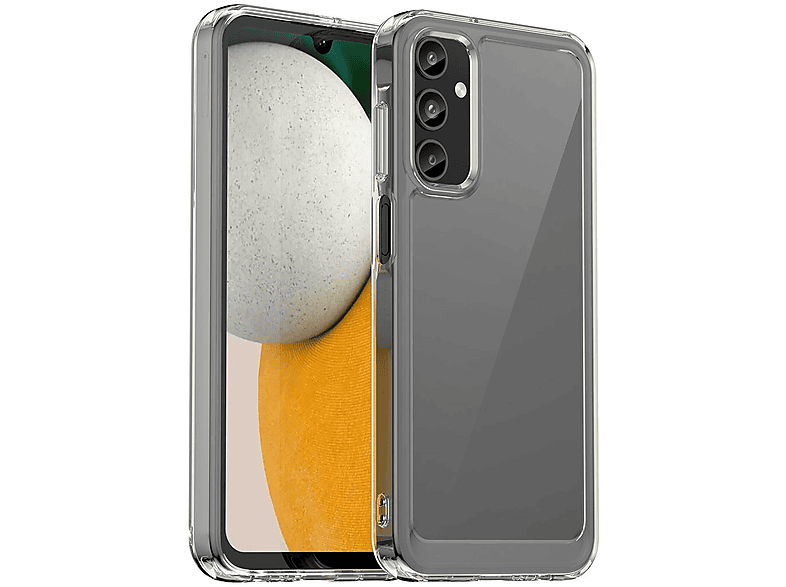 Hülle, Design WIGENTO Transparent Galaxy Acryl Samsung, TPU A15, / Backcover,