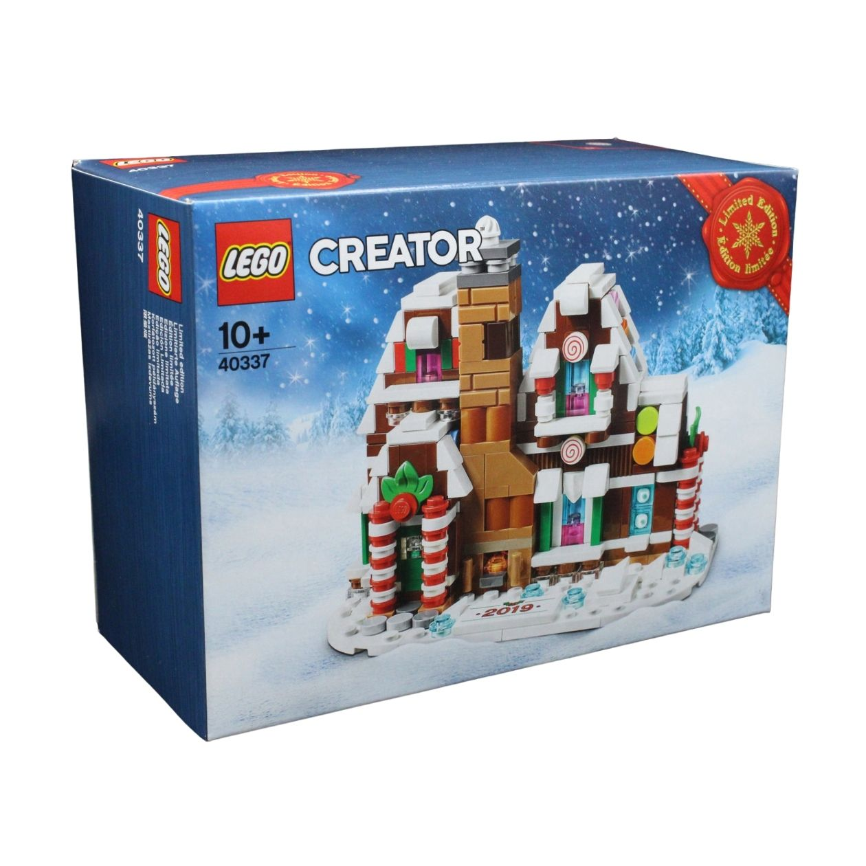 LEGO 40337 Lebkuchenhaus Weihnachten Winter Gingerbreadhouse Bausatz