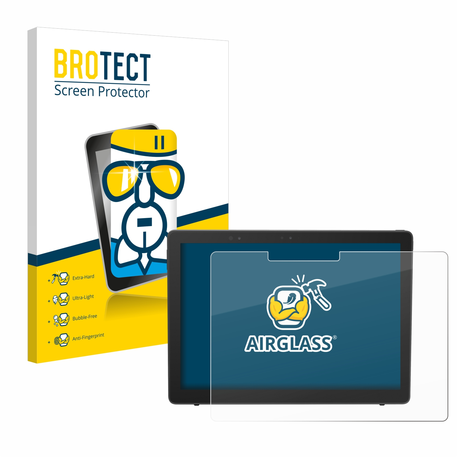 BROTECT Airglass klare Schutzfolie(für Dell 5290 2-in-1) Latitude