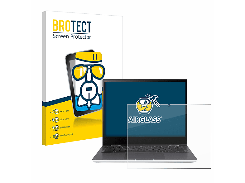 Airglass klare BROTECT ASUS Schutzfolie(für Chromebook Flip CM3)