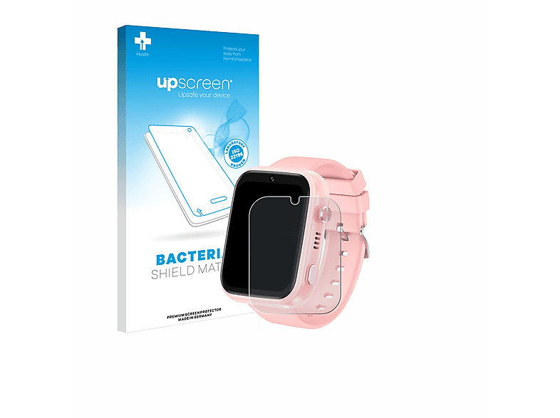 UPSCREEN antibakteriell entspiegelt matte Schutzfolie(für jianyana 4G Kids Smartwatch)