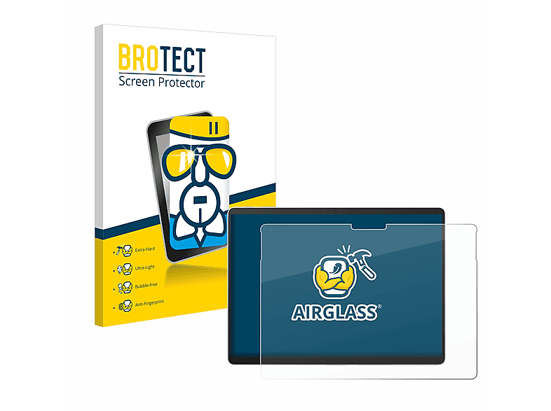 BROTECT Airglass klare 9) Schutzfolie(für Surface Pro Microsoft