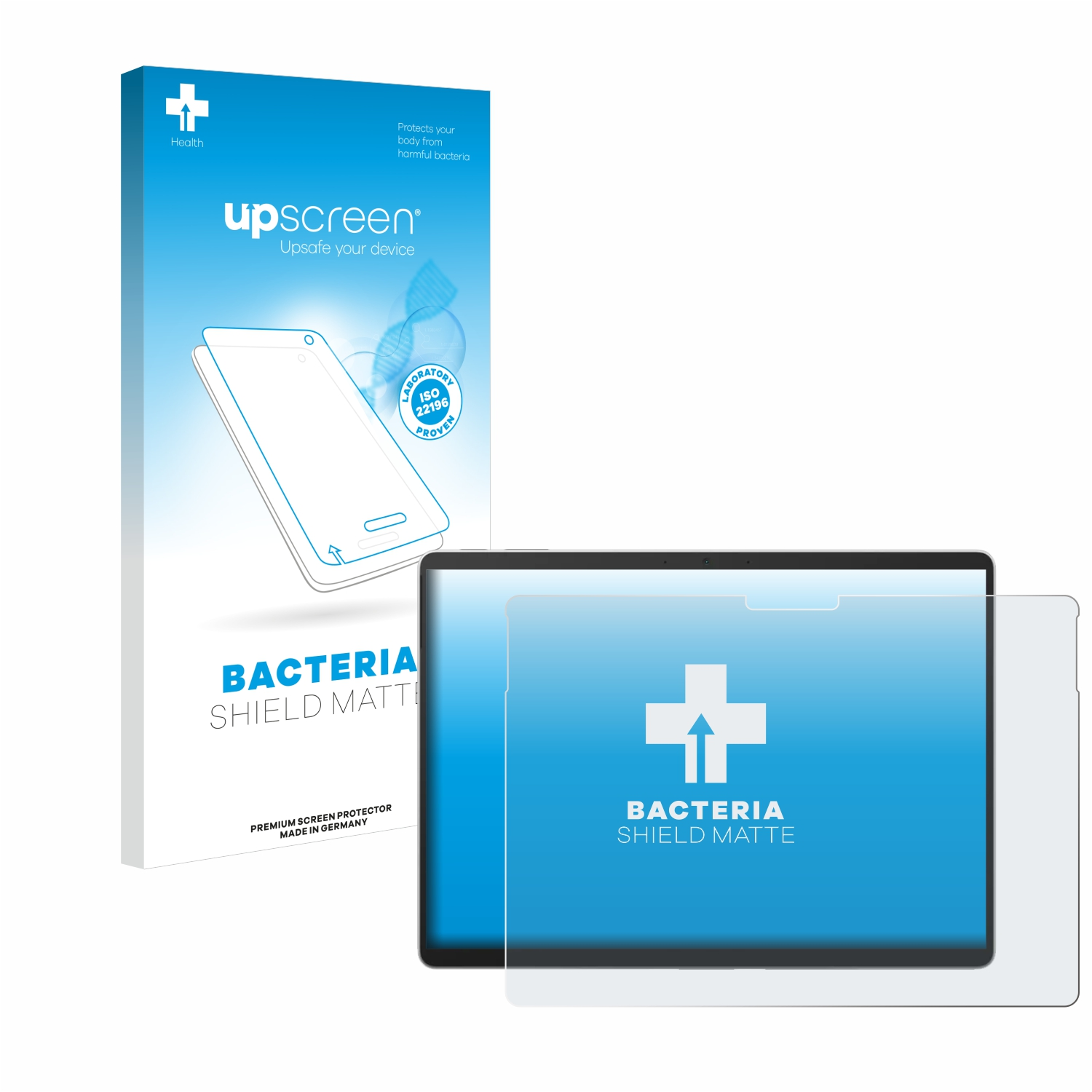entspiegelt Schutzfolie(für Surface antibakteriell matte Pro Microsoft 9) UPSCREEN