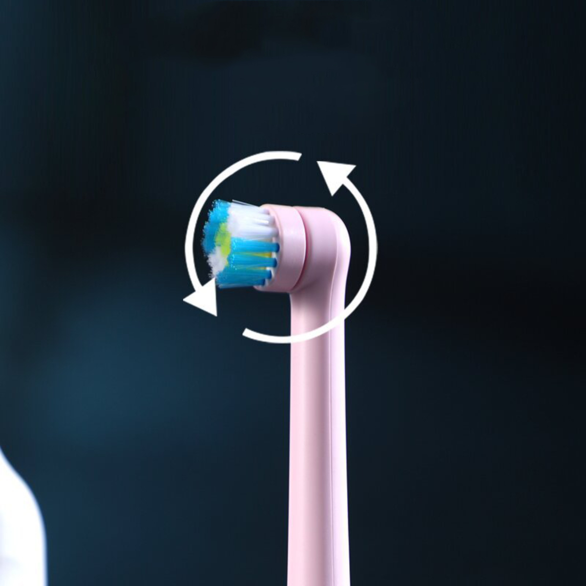 LACAMAX Elektrische Zahnbürste, und in Wasserdicht Blau Leise Drehkopf, mehrere 360° Reinigung Elektrische Richtungen, Zahnbürste