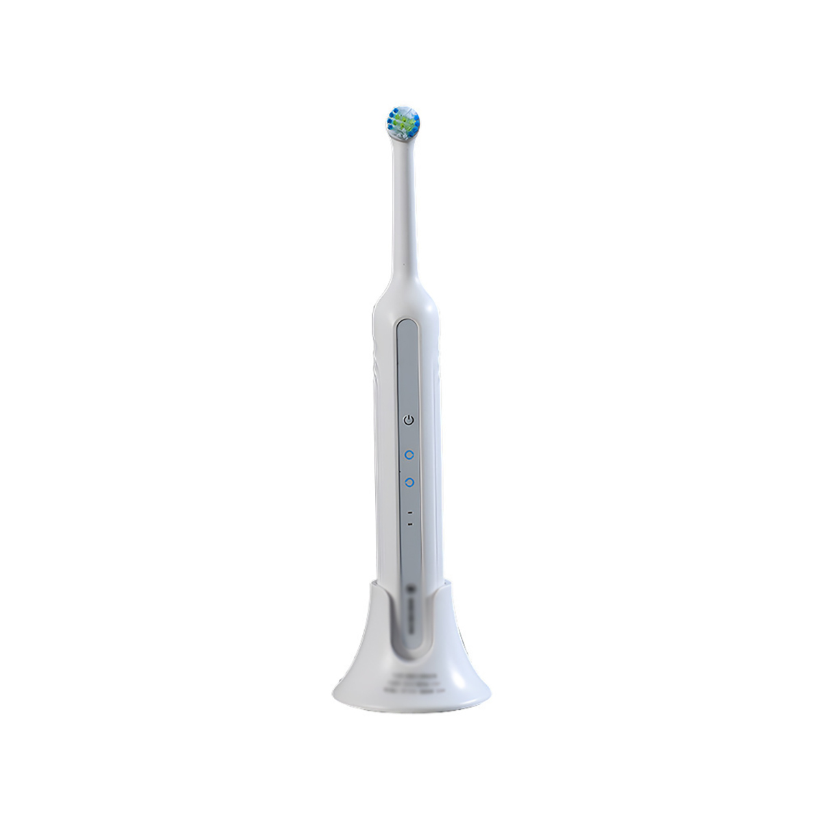 LACAMAX 360° Elektrische Leise Zahnbürste und Wasserdicht Richtungen, Weiß Elektrische Drehkopf, Zahnbürste, mehrere Reinigung in